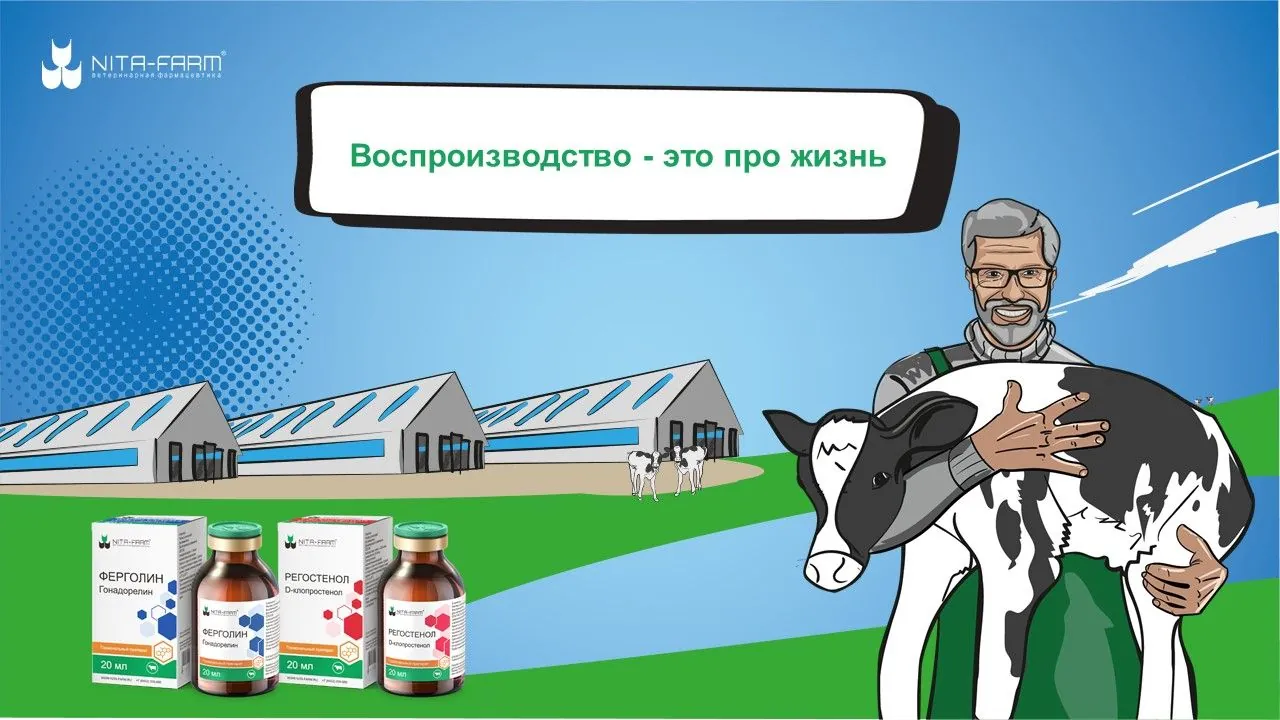 Завершилась серия вебинаров по воспроизводству от НИТА-ФАРМ НИТА-ФАРМ