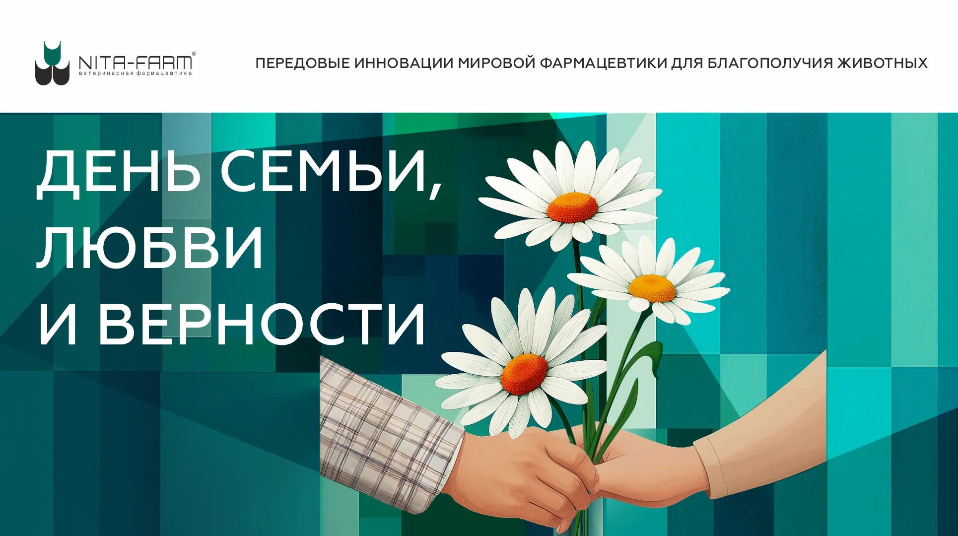 С Днём семьи, любви и верности НИТА-ФАРМ